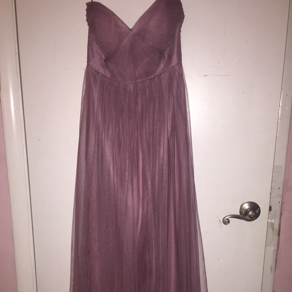 Annabelle Convertible Tulle Column Dress - Picture 4 of 7